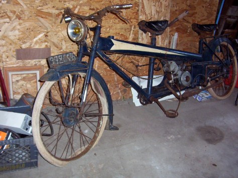 I found this oddity in a barn in Normandy in the later part of 2006. It now lives with the founder of AngiesList.com