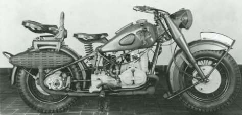 My favourite, the Elephant- BMW R-75, but we have restored many oddities from both sides of the pond.